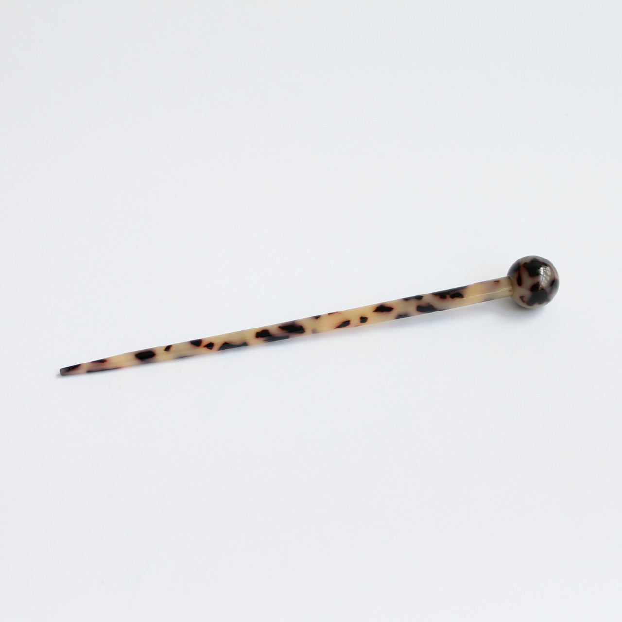 Transforming hair stick tortoise black and beige