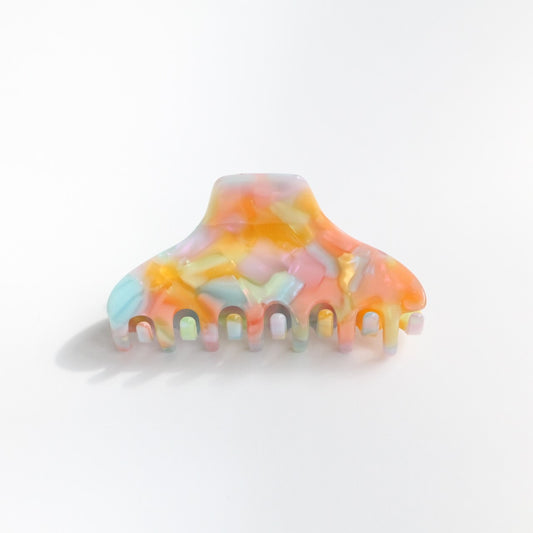 Dreamy pastel hair claw clip