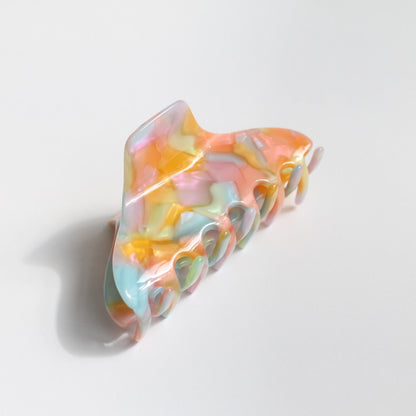 Dreamy pastel hair claw clip